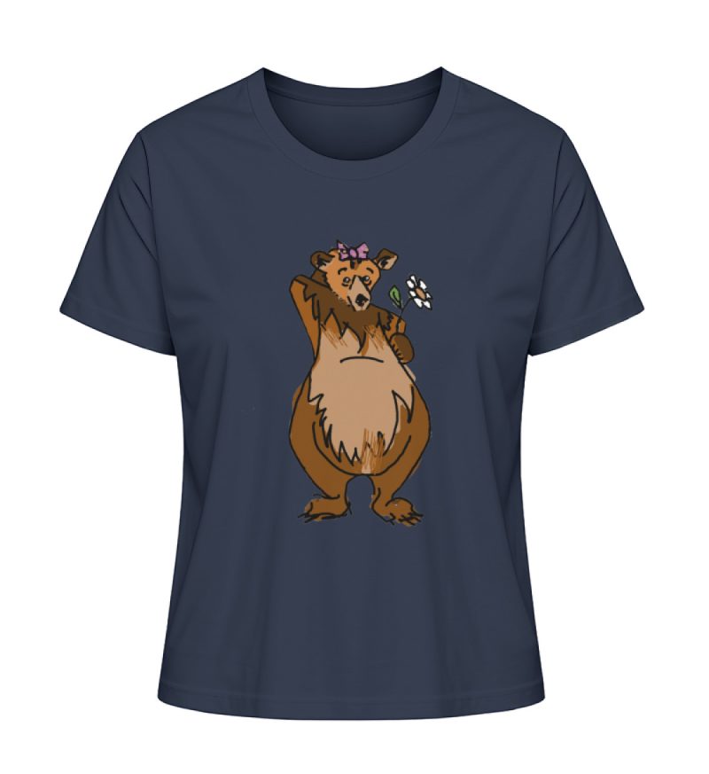 " Der Bär" von Sarah Ludes - Damen Premium Organic Shirt-6959