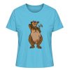 " Der Bär" von Sarah Ludes - Damen Premium Organic Shirt-7144