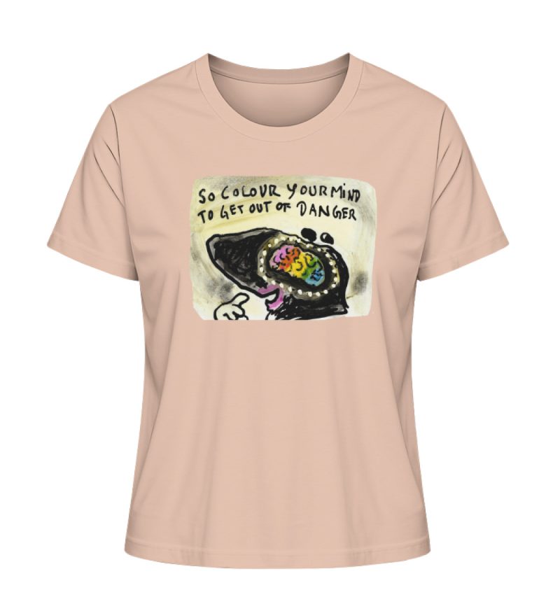 "So colour your mind!" von Steffen Haas - Damen Premium Organic Shirt-7234
