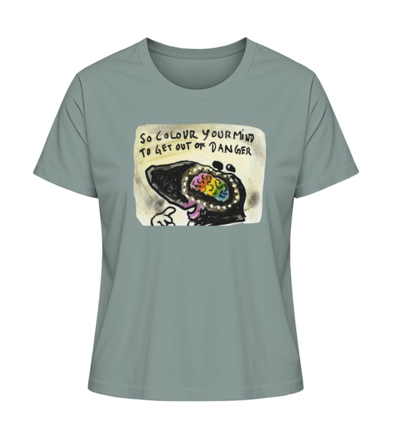 "So colour your mind!" von Steffen Haas - Damen Premium Organic Shirt-7236