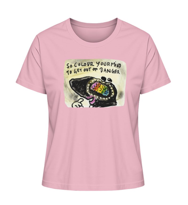"So colour your mind!" von Steffen Haas - Damen Premium Organic Shirt-6883