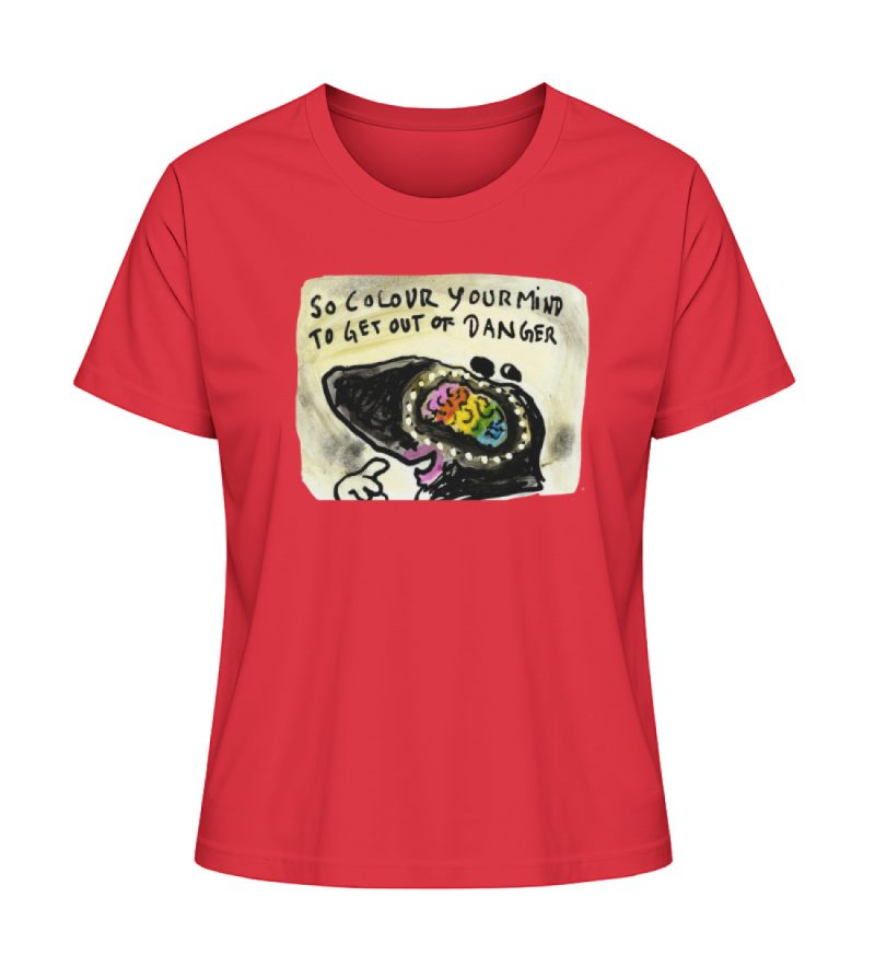 "So colour your mind!" von Steffen Haas - Damen Premium Organic Shirt-6973