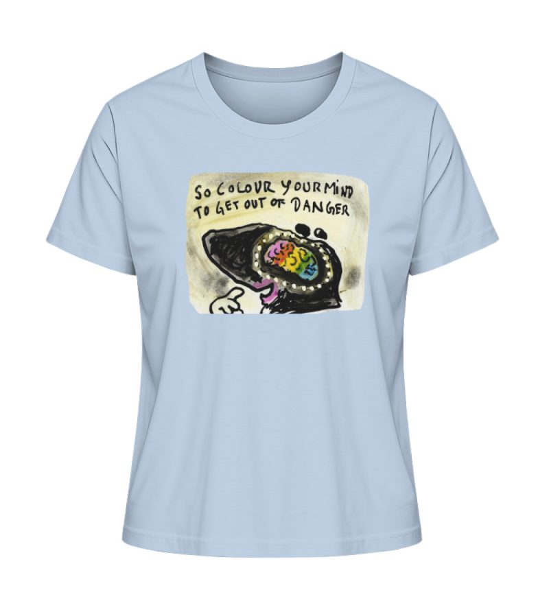 "So colour your mind!" von Steffen Haas - Damen Premium Organic Shirt-7240