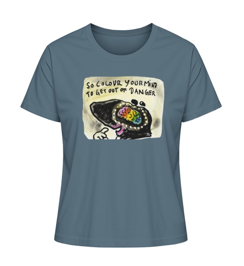 "So colour your mind!" von Steffen Haas - Damen Premium Organic Shirt-6880