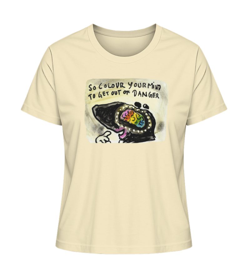 "So colour your mind!" von Steffen Haas - Damen Premium Organic Shirt-7052