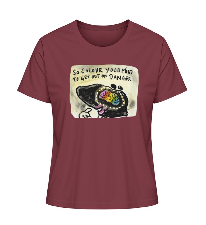 "So colour your mind!" von Steffen Haas - Damen Premium Organic Shirt-6974