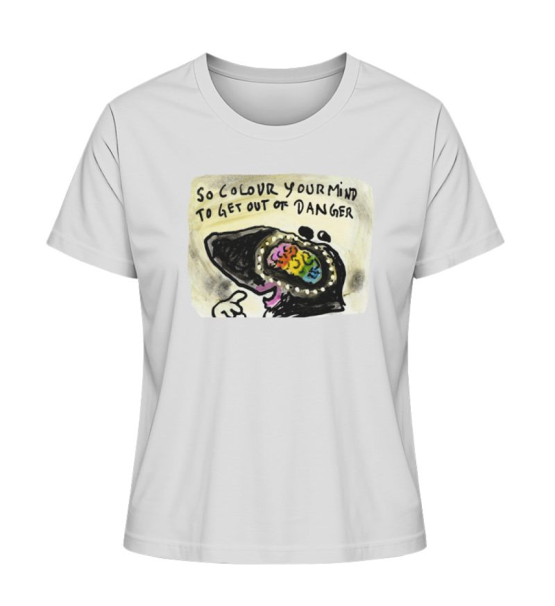 "So colour your mind!" von Steffen Haas - Damen Premium Organic Shirt-6961