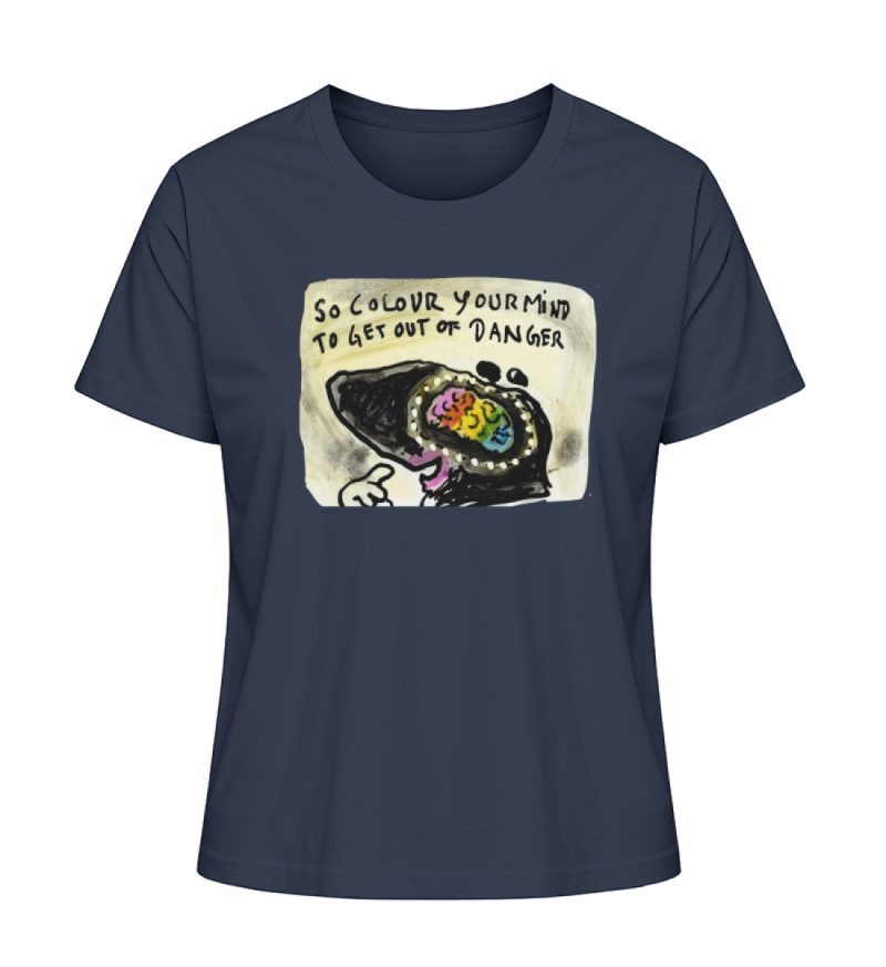 "So colour your mind!" von Steffen Haas - Damen Premium Organic Shirt-6959