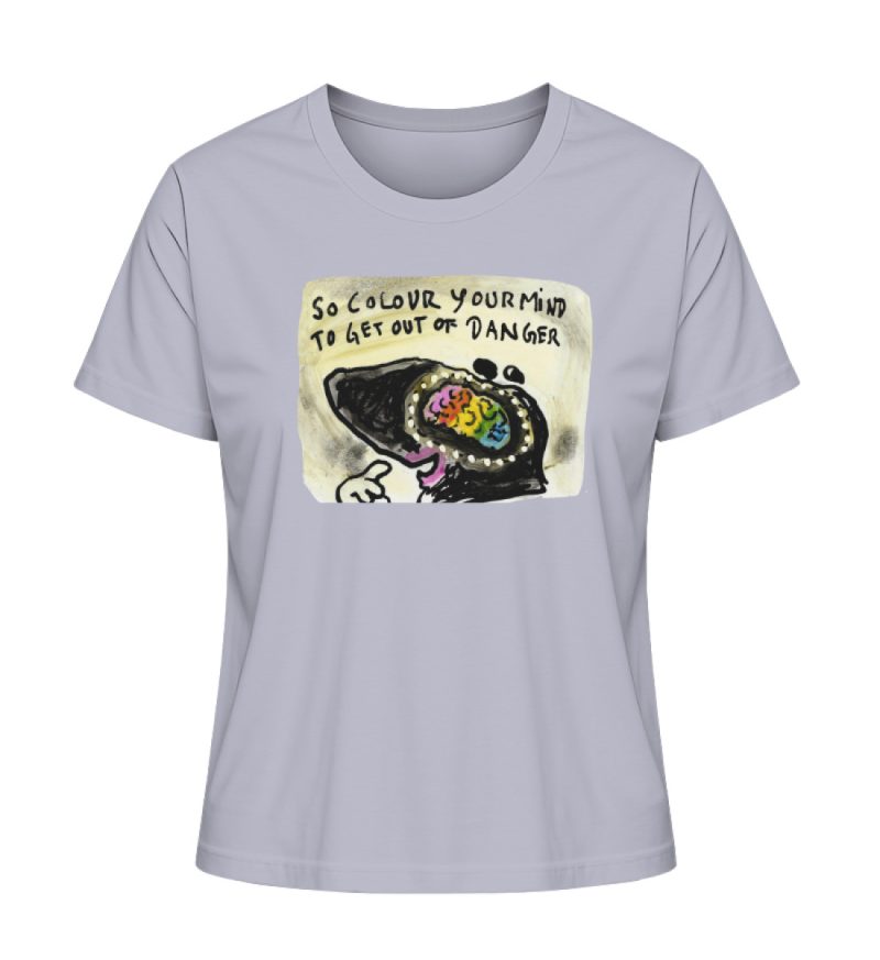 "So colour your mind!" von Steffen Haas - Damen Premium Organic Shirt-7092