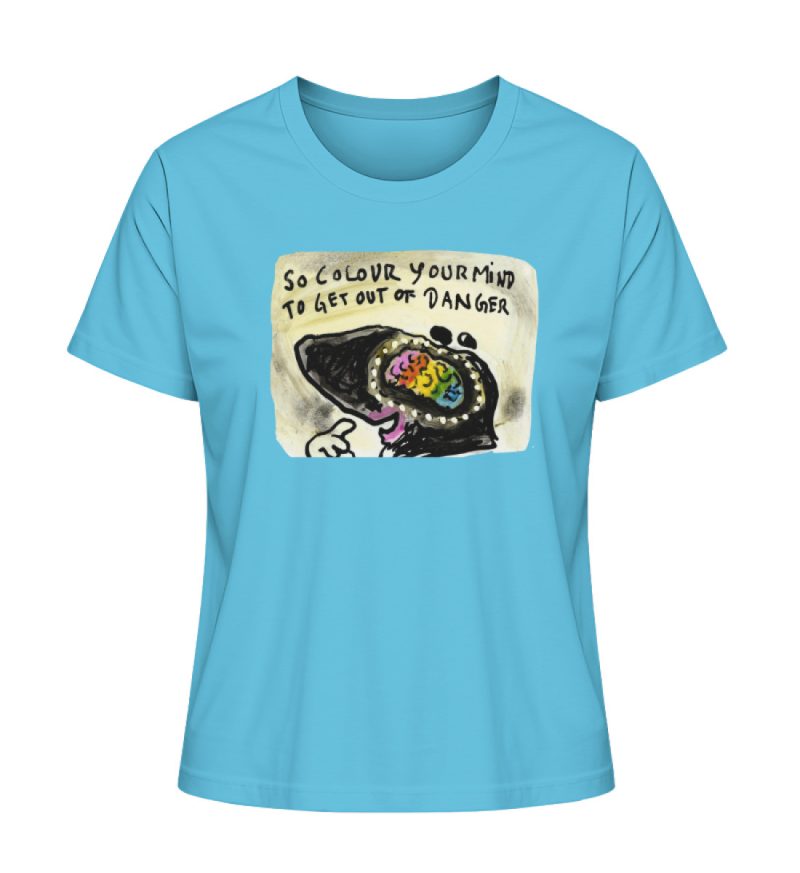 "So colour your mind!" von Steffen Haas - Damen Premium Organic Shirt-7144