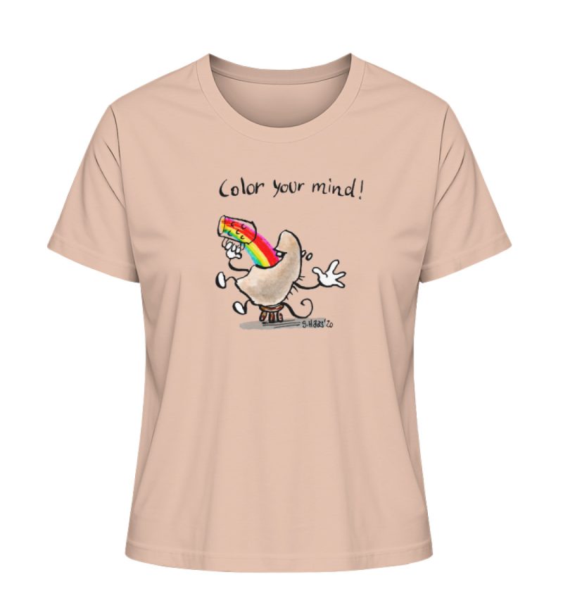 "Color your mind!" von Steffen Haas - Damen Premium Organic Shirt-7234