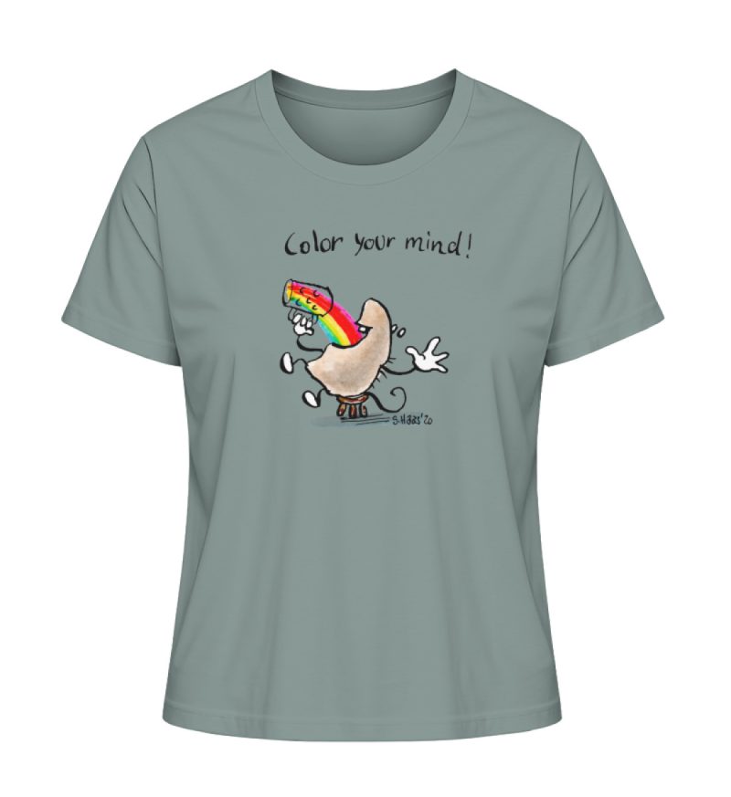 "Color your mind!" von Steffen Haas - Damen Premium Organic Shirt-7236