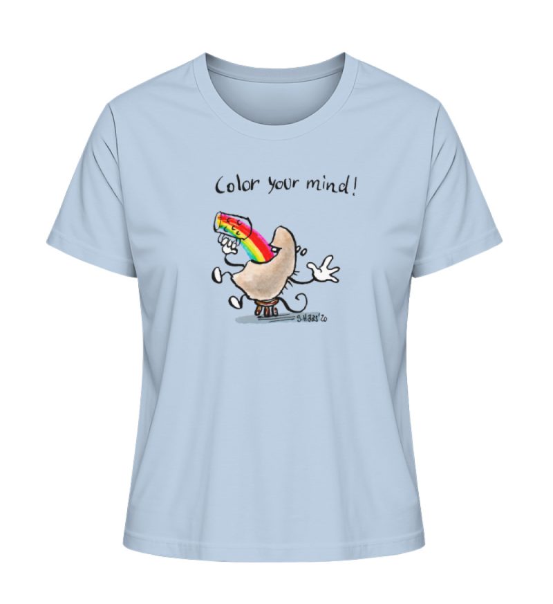 "Color your mind!" von Steffen Haas - Damen Premium Organic Shirt-7240