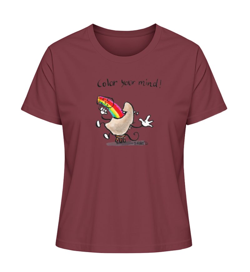 "Color your mind!" von Steffen Haas - Damen Premium Organic Shirt-6974