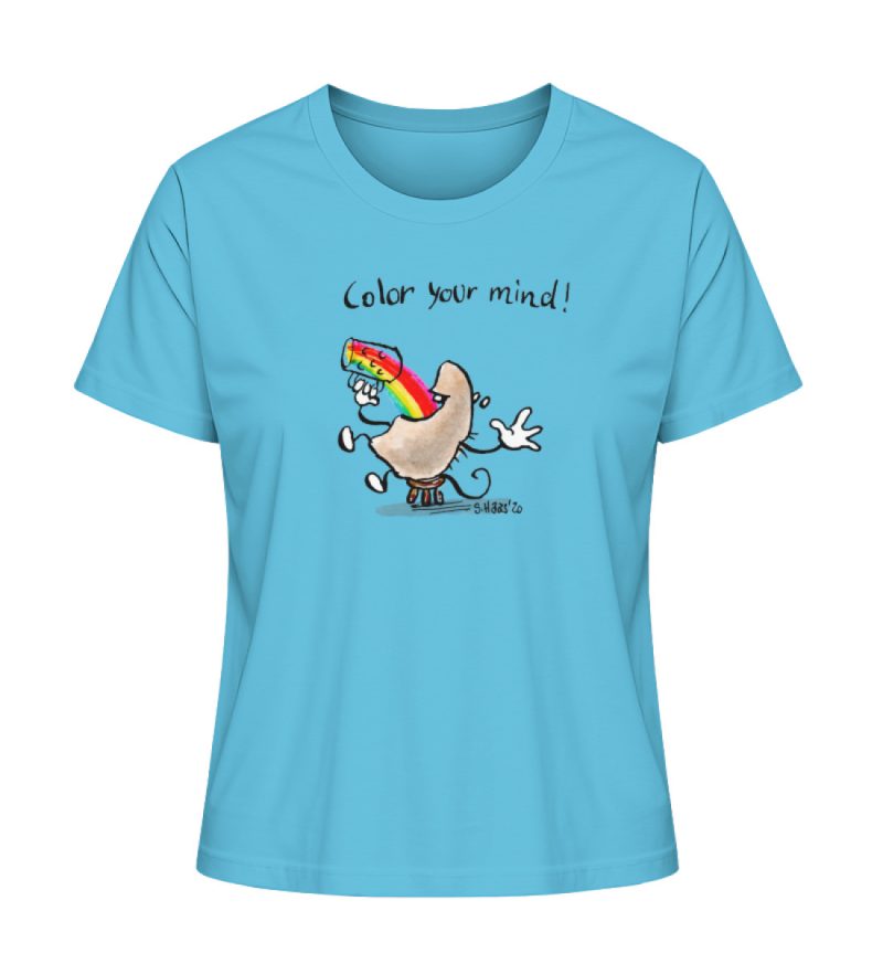 "Color your mind!" von Steffen Haas - Damen Premium Organic Shirt-7144