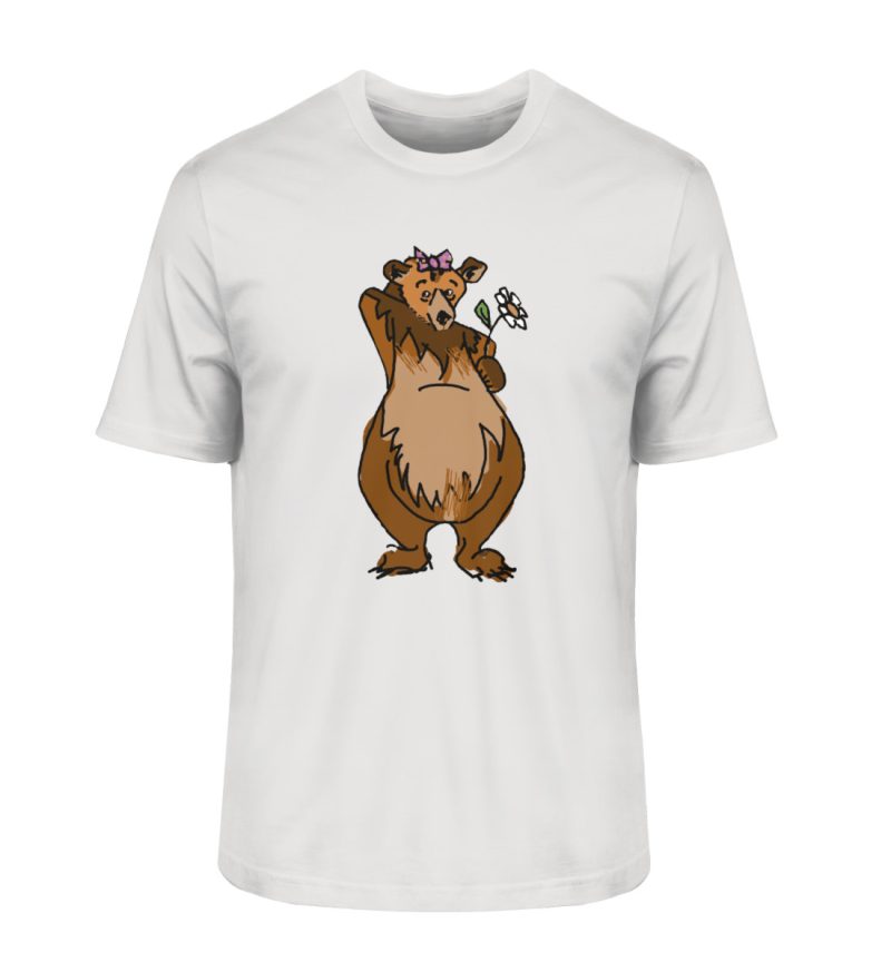 " Der Bär" von Sarah Ludes - Herren Premium Organic Shirt 2.0 ST/ST-6961