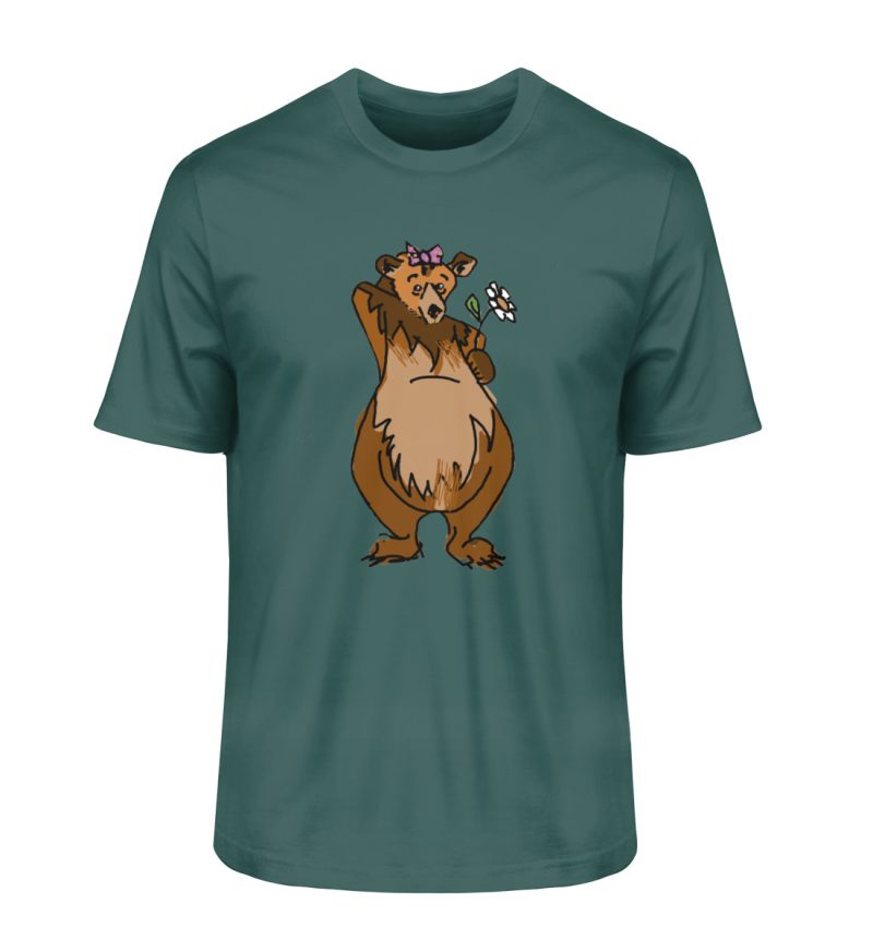 " Der Bär" von Sarah Ludes - Herren Premium Organic Shirt 2.0 ST/ST-7032