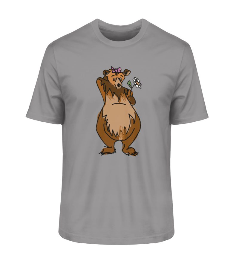 " Der Bär" von Sarah Ludes - Herren Premium Organic Shirt 2.0 ST/ST-7083