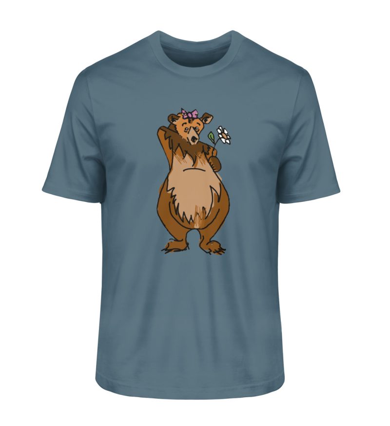 " Der Bär" von Sarah Ludes - Herren Premium Organic Shirt 2.0 ST/ST-6880