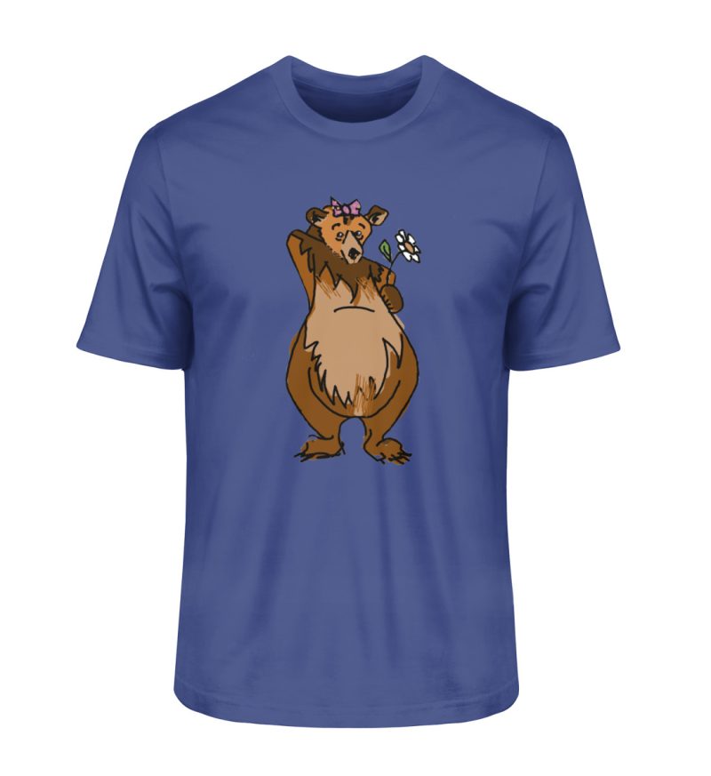 " Der Bär" von Sarah Ludes - Herren Premium Organic Shirt 2.0 ST/ST-7139