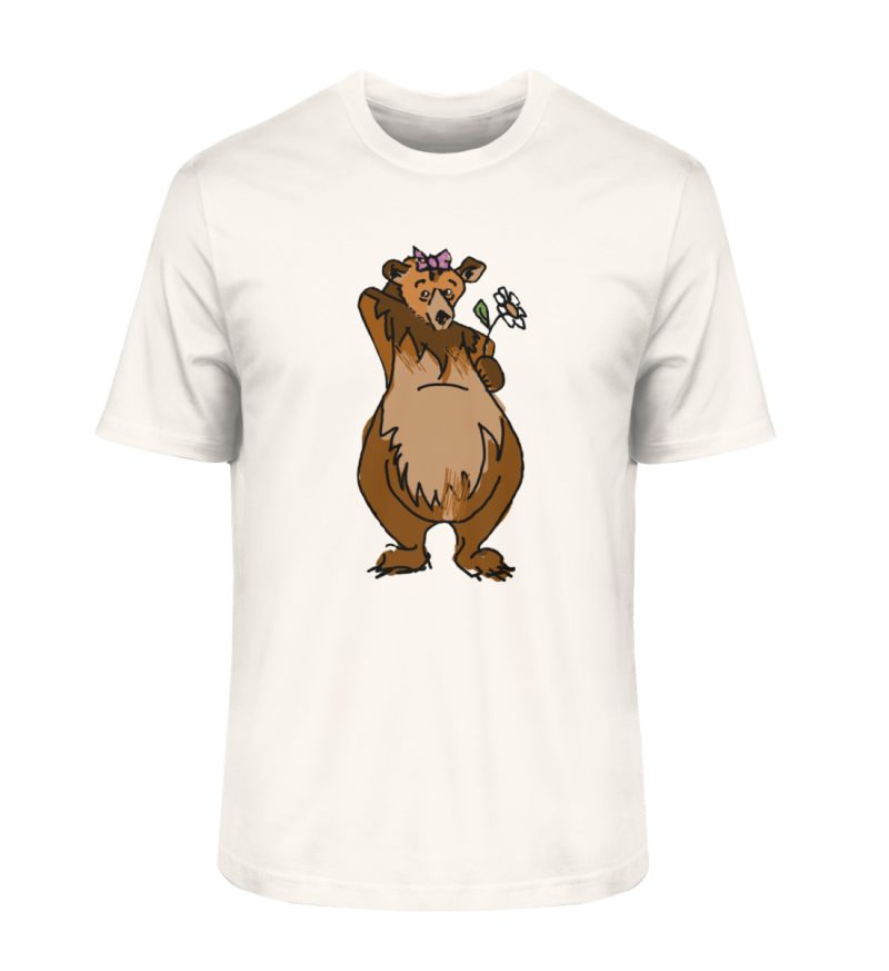 " Der Bär" von Sarah Ludes - Herren Premium Organic Shirt 2.0 ST/ST-6968
