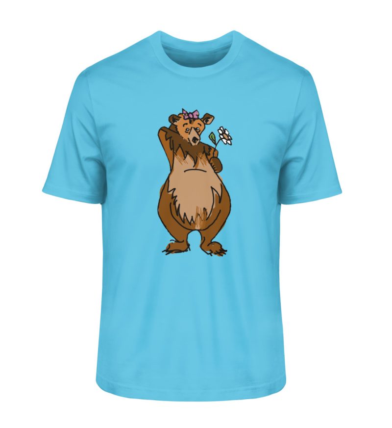 " Der Bär" von Sarah Ludes - Herren Premium Organic Shirt 2.0 ST/ST-7144