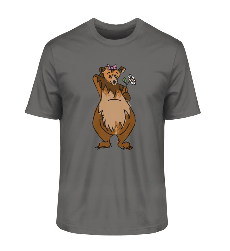 " Der Bär" von Sarah Ludes - Herren Premium Organic Shirt 2.0 ST/ST-6903