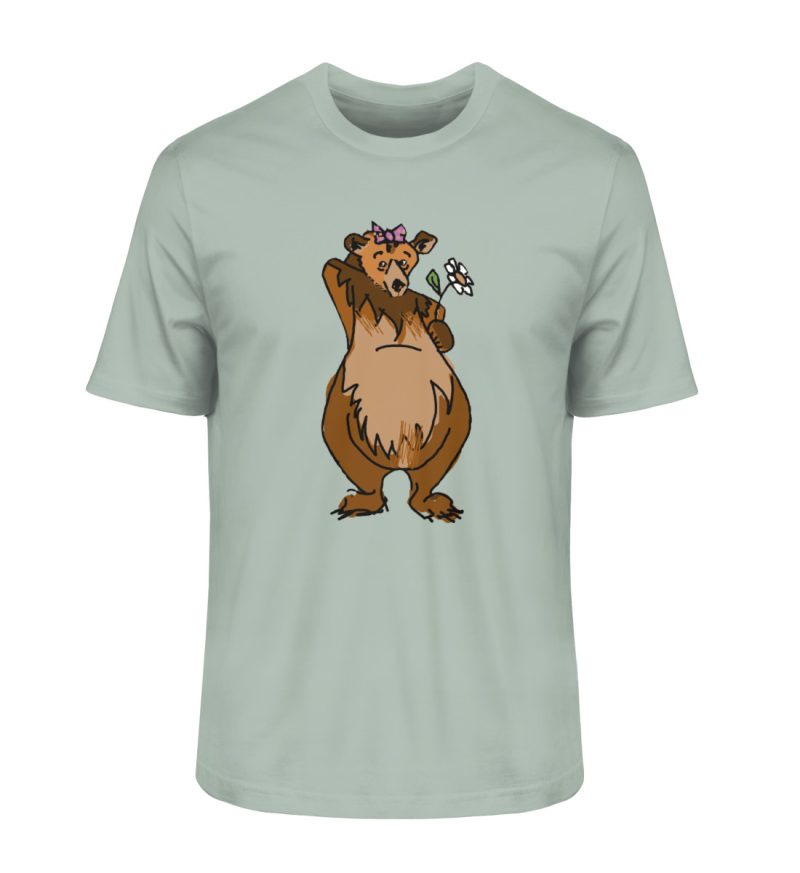 " Der Bär" von Sarah Ludes - Herren Premium Organic Shirt 2.0 ST/ST-7137