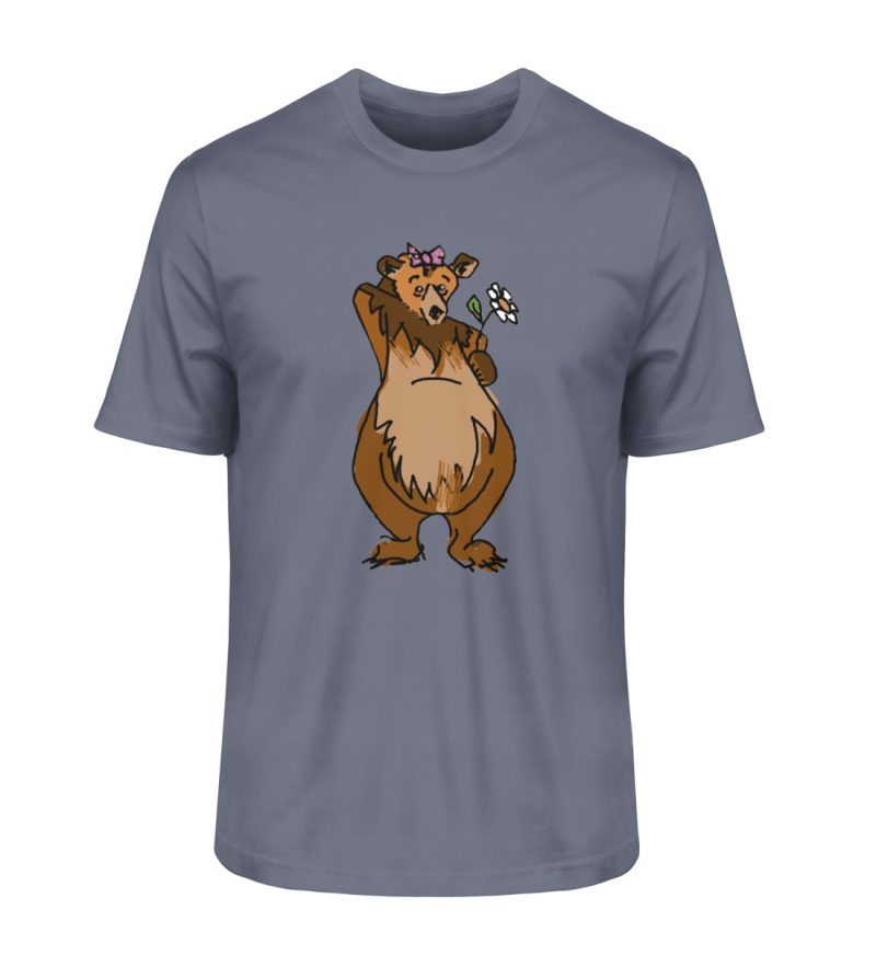 " Der Bär" von Sarah Ludes - Herren Premium Organic Shirt 2.0 ST/ST-7080