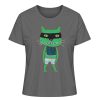 "Freche Katze" von Irene Fastner - Damen Premium Organic Shirt-6903