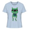 "Freche Katze" von Irene Fastner - Damen Premium Organic Shirt-7240