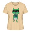 "Freche Katze" von Irene Fastner - Damen Premium Organic Shirt-7239