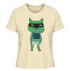 "Freche Katze" von Irene Fastner - Damen Premium Organic Shirt-7052