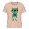"Freche Katze" von Irene Fastner - Damen Premium Organic Shirt-7234