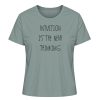 "Intuition is the new thinking" - Damen Premium Organic Shirt-7236