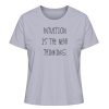 "Intuition is the new thinking" - Damen Premium Organic Shirt-7092