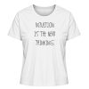 "Intuition is the new thinking" - Damen Premium Organic Shirt-3
