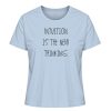 "Intuition is the new thinking" - Damen Premium Organic Shirt-7240