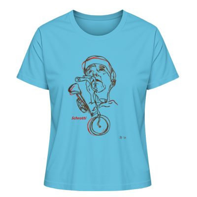 "Schrotti" von Ira Błażejewska - Damen Premium Organic Shirt-7144