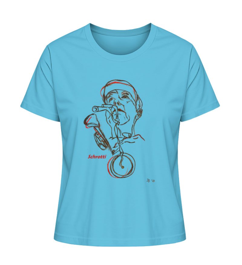 "Schrotti" von Ira Błażejewska - Damen Premium Organic Shirt-7144