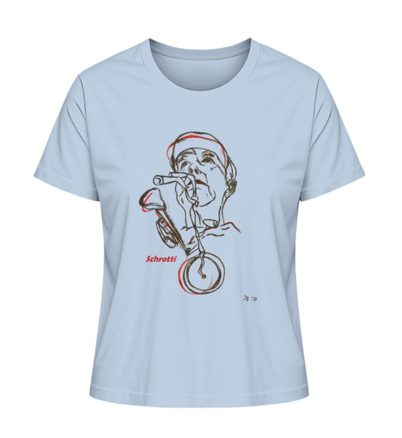 "Schrotti" von Ira Błażejewska - Damen Premium Organic Shirt-7240