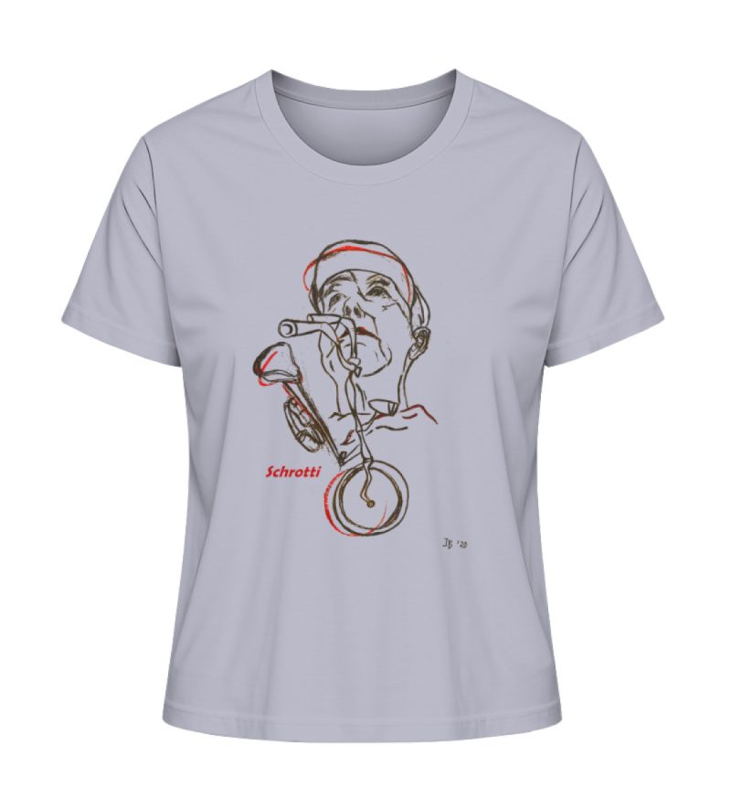 "Schrotti" von Ira Błażejewska - Damen Premium Organic Shirt-7092