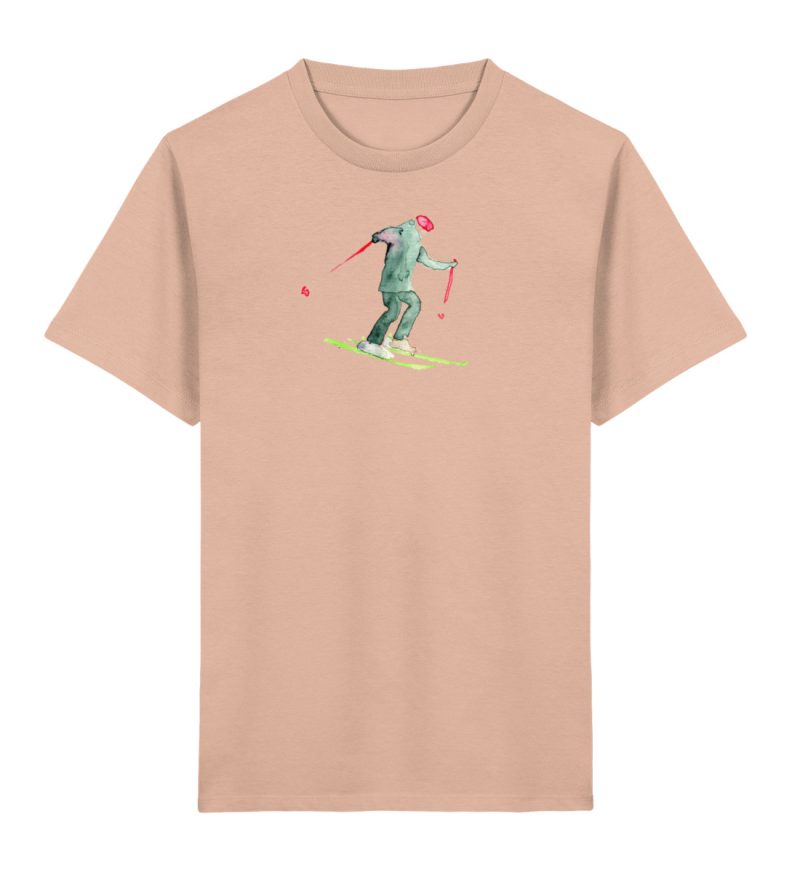 DR3MJAS1OB_STTK184-7234 "Skifahrer" von Sophia Kirst - Kinder Premium Organic T-Shirt 2.0 ST/ST-7234