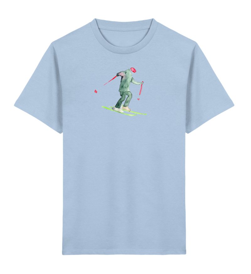 DR3MJAS1OB_STTK184-7240 "Skifahrer" von Sophia Kirst - Kinder Premium Organic T-Shirt 2.0 ST/ST-7240