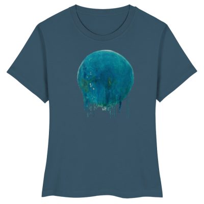 "blauer Kreis" von Birgit Jung - Damen Premium Organic Shirt-6880