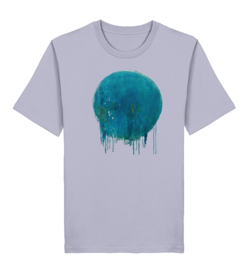 DRITKS9ZMO_STTU169-7092 "blauer Kreis" von Birgit Jung - Herren Premium Organic Shirt 2.0 ST/ST-7092