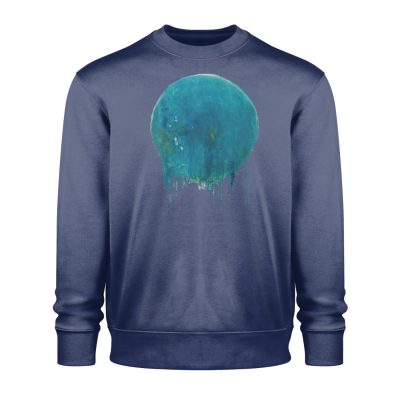 "blauer Kreis" von Birgit Jung - Changer Sweatshirt 2.0 ST/ST-6057