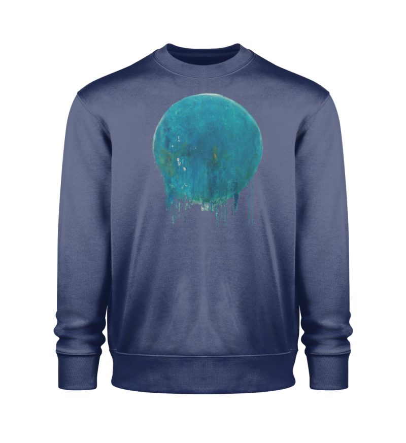 "blauer Kreis" von Birgit Jung - Changer Sweatshirt 2.0 ST/ST-6057