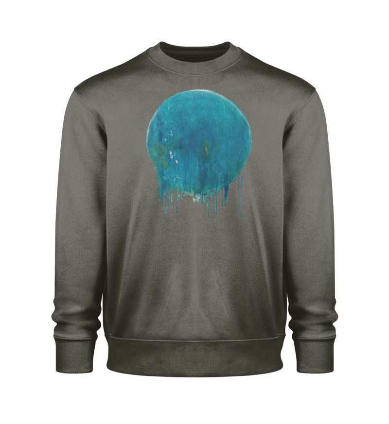 "blauer Kreis" von Birgit Jung - Changer Sweatshirt 2.0 ST/ST-7072