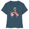 "Flamingos" von Sophia Kirst - Damen Premium Organic Shirt-6880
